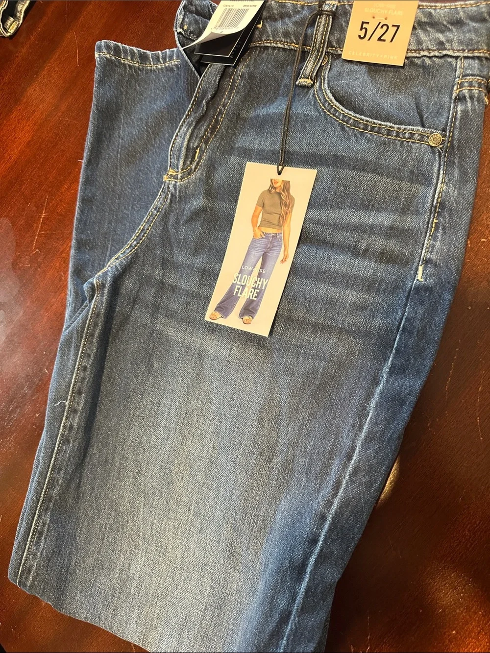 Celebrity Pink Women’s Bootcut Jeans - Dark Blue Wash